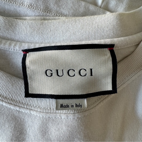 Gucci T-SHIRT WITH GUCCI BLADE PRINT - Picture 6 of 6
